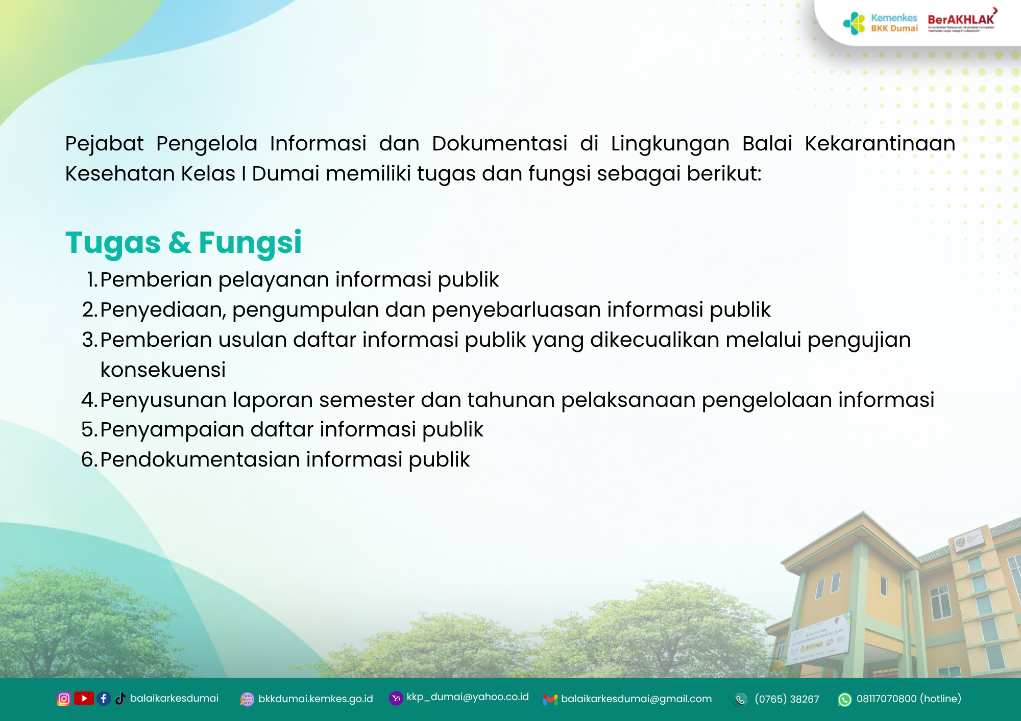 Tugas dan Fungsi PPID